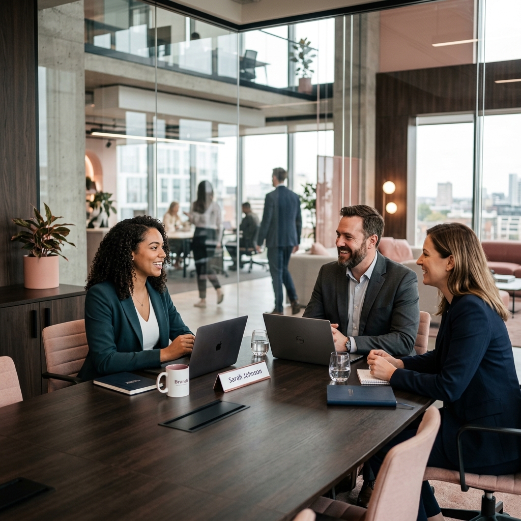 Pessoas em Entrevista de Emprego